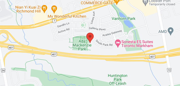 map of #1107 -233 SOUTH PARK RD